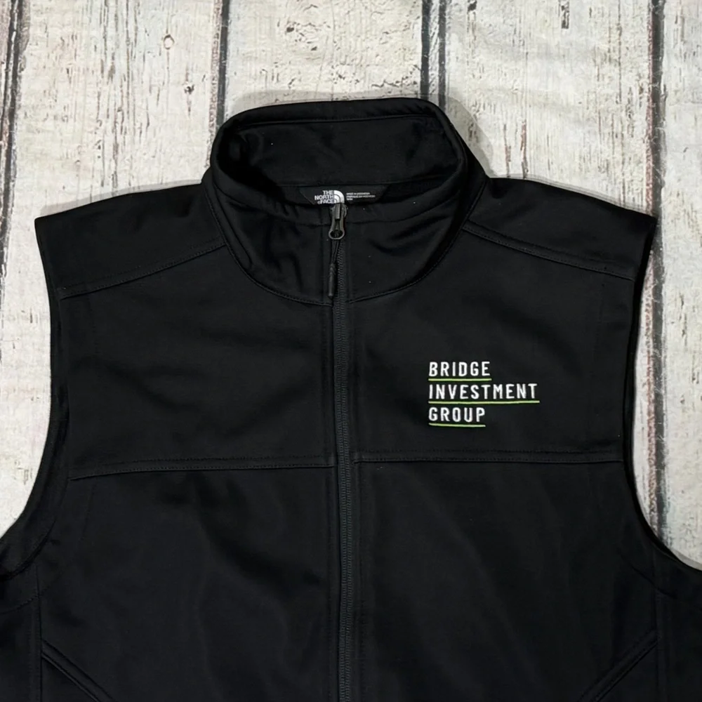 The North Face Men's TNF Black Ridgewall Soft Shell Jacket Corporate Logo